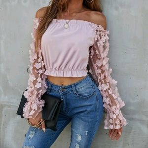 Off shoulder blouse